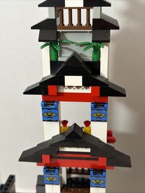 Lego Ninja Set #6093 Flying Ninja&rsquo;s Fortress - 100% Complete W/ Manual - 1998
