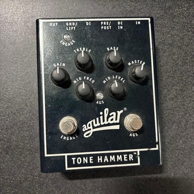 Aguilar Tone Hammer Bass Vorverstärker Overdrive Direct Pedal getestet