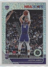 2019-20 Panini NBA Hoops Premium Stock Silver Mojo Prizm Justin James #244 s6o