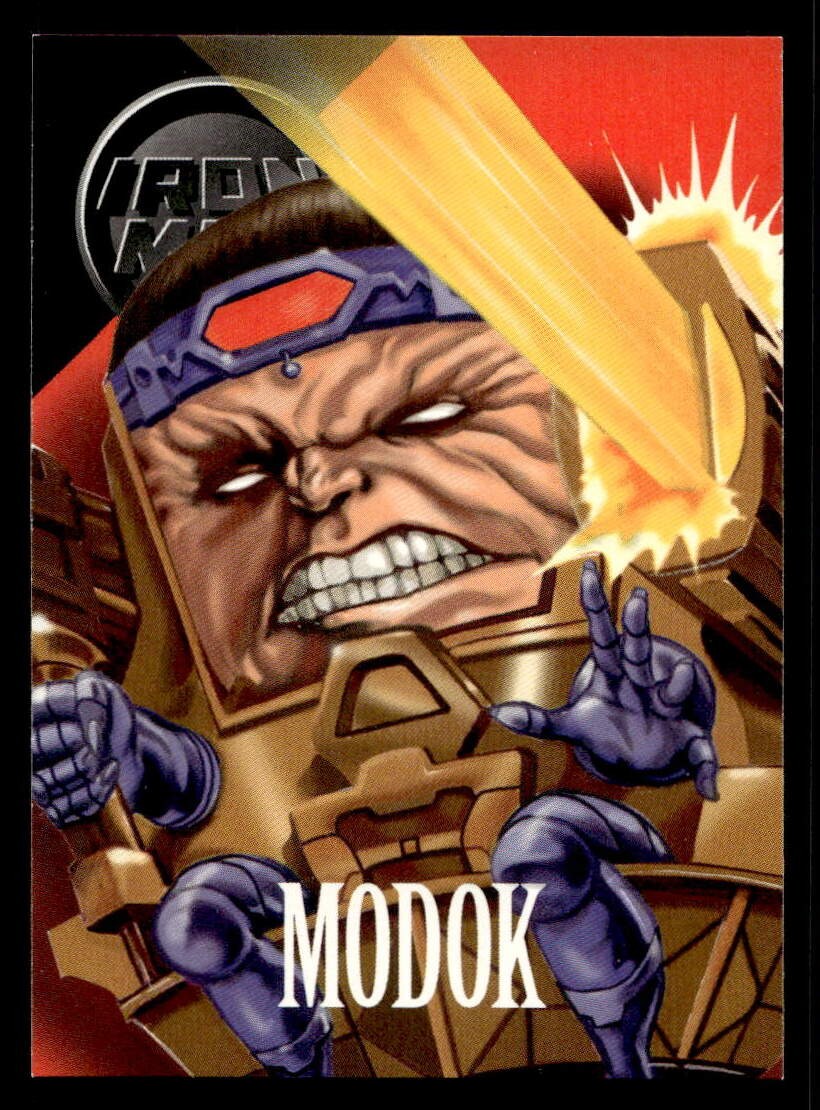 1996 Fleer/SkyBox Marvel Vision #91 Modok Embossed