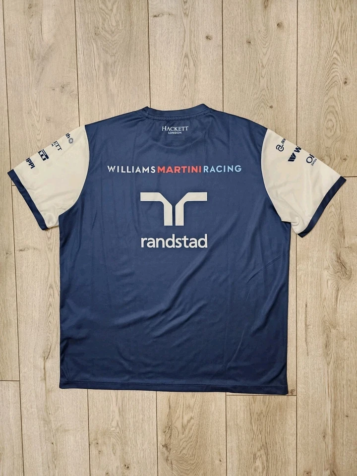 WILLIAMS MARTINI RACING SHIRT REXONA JERSEY F1 TEAM RACING JERSEY 2XL HACKETT - Image 2 of 4