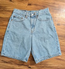 Men's Size 31, Vintage 1998 Levi Strauss 550 Denim Shorts,Light Wash,100 Cotton