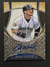 Edgar Martinez Auto 2017 Topps Five Star Seattle Mariners HOF FSA-EM
