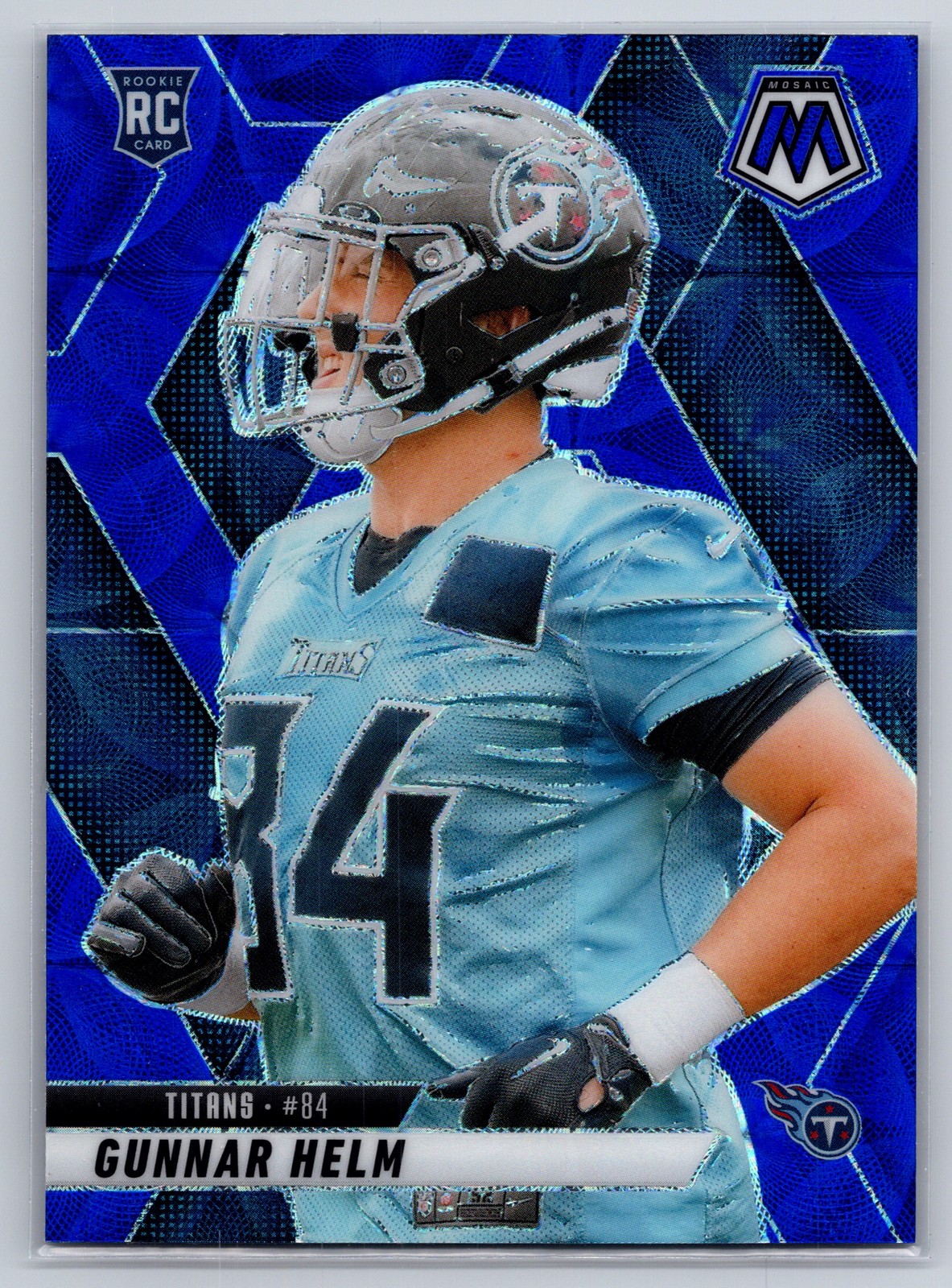 2025 Panini Mosaic #394 Gunnar Helm Blue Scope