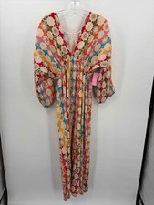 Pre-Owned COMMENSE Ivory Size Small Maxi Long Sleeve Dress