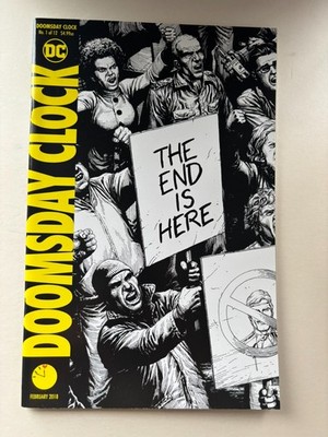 2018 DC Comics Watchmen Doomsday Clock Second Print #1
