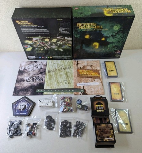 Betrayal at House on the Hill: 2nd Edition, Strategy Board Game by Bruce Glassco - Picture 1 of 8
