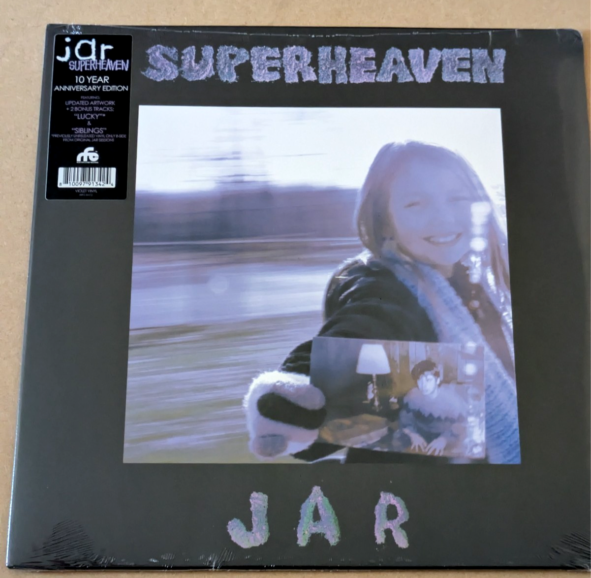 Superheaven Jar Lp New Sealed 10 Year Anniversary Violet Vinyl Edition