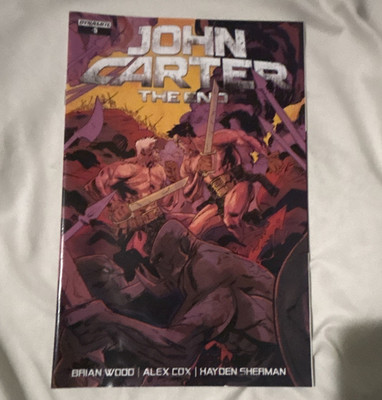 John Carter: The End #1 + The Shadow #1 Brian Wood Si Spurrier Hayden Sherman