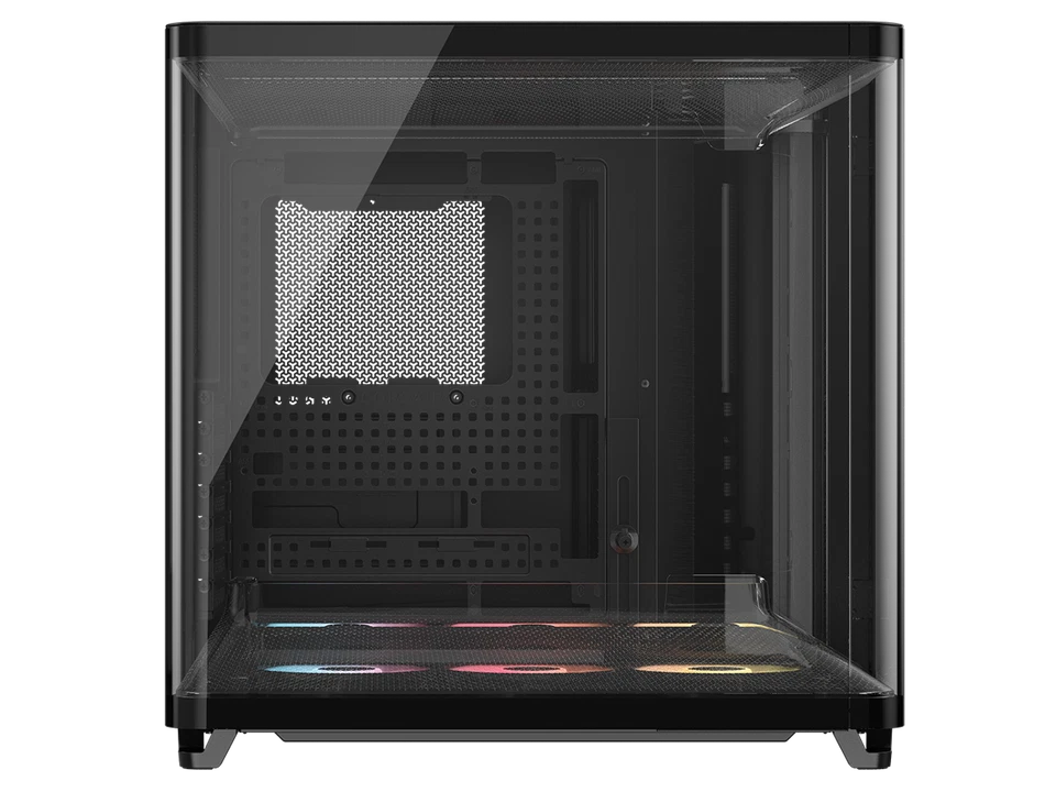 Corsair AIR 5400 RS-R ARGB Triple Chamber Mid-Tower PC Case-Black with 3x RS-R 1 - Image 3 of 4