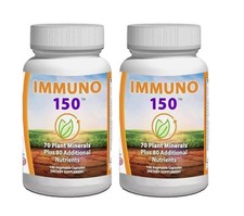 2PACK IMMUNO 150 THE ULTIMATE MULTI VITAMIN, IMMUNE BOOSTER
