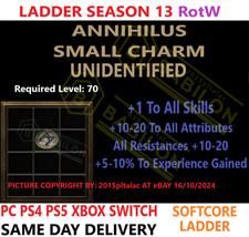 ✅ PC PS4 PS5 XBOX SWITCH✅ LADDER Unid Annihilus Sc Anni D2R Diablo 2 Resurrected