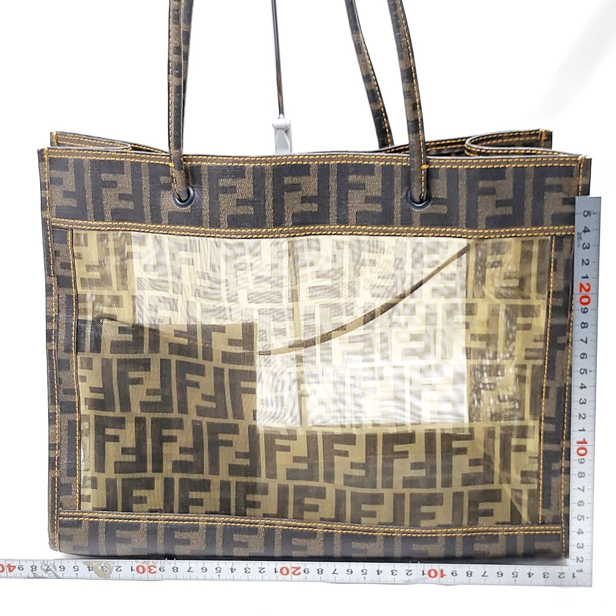 FENDI トートバッグ ブラウン ➕他 Fendi Tote Bag Brown Nylon 4486786 | eBay
