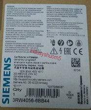 New Siemens 3RW4056-6BB44 3RW40566BB44