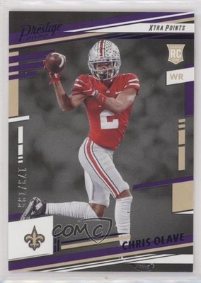 2022 Panini Prestige Rookies Xtra Points Purple /199 Chris Olave Rookie RC 0fo5