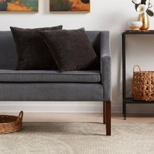 2pk chenille square throw pillows