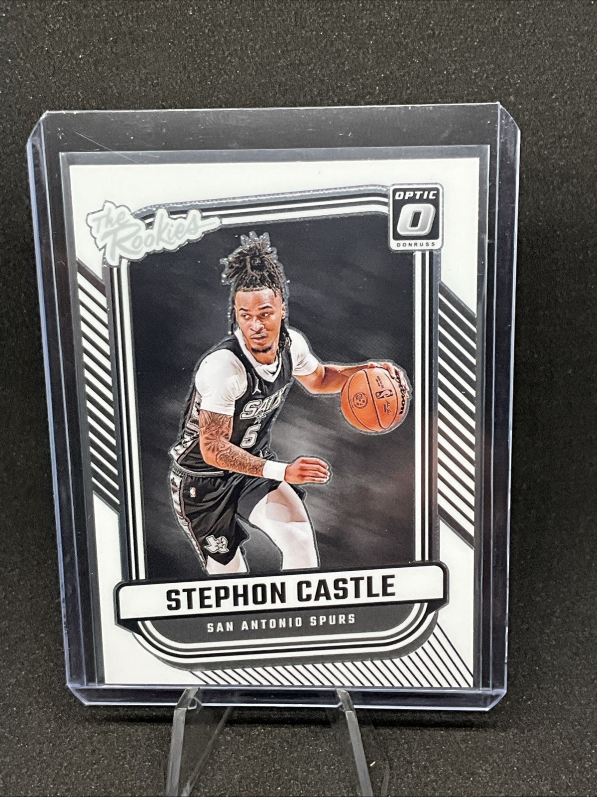 2024 OPTIC STEPHON CASTLE THE ROOKIES ROOKIE RC SPURS 