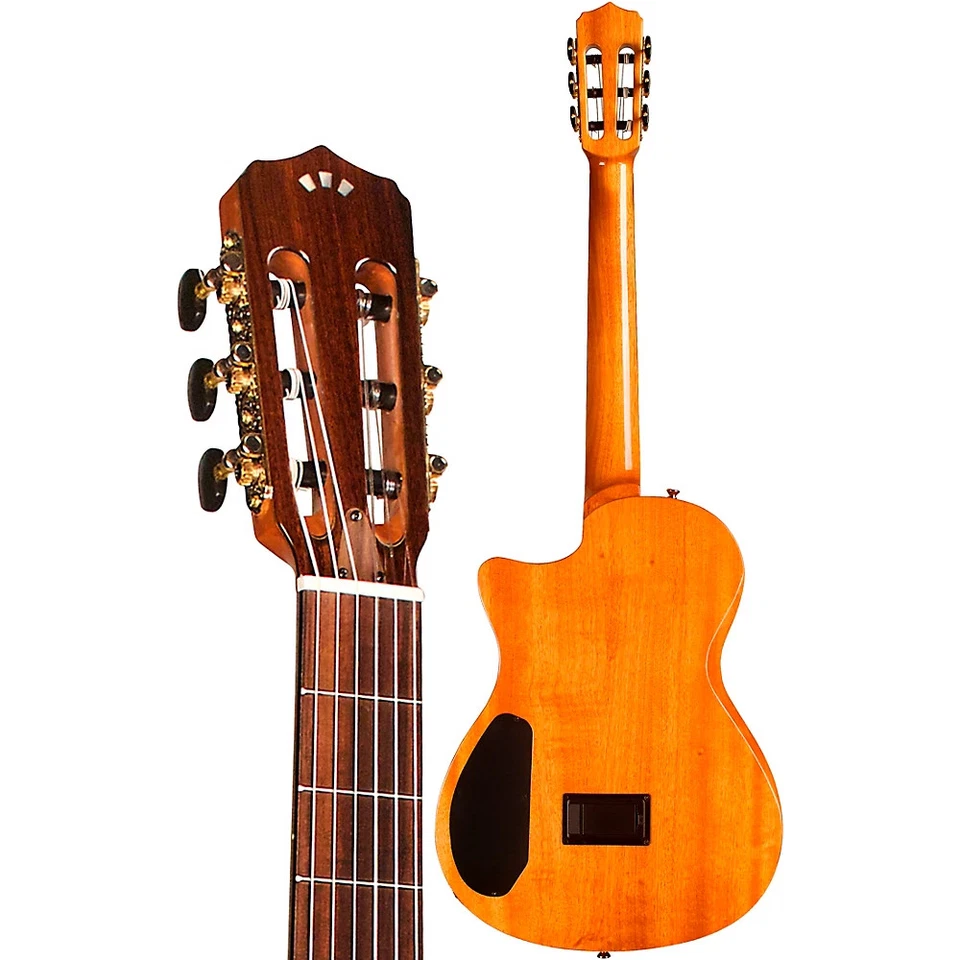 Cordoba Stage Nylon-String Acoustic-Electric Guitar Edge Burst - Image 4 of 4