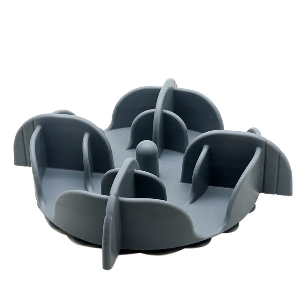 Inserto alimentatore lento per cani - accessorio per ciotola in silicone...