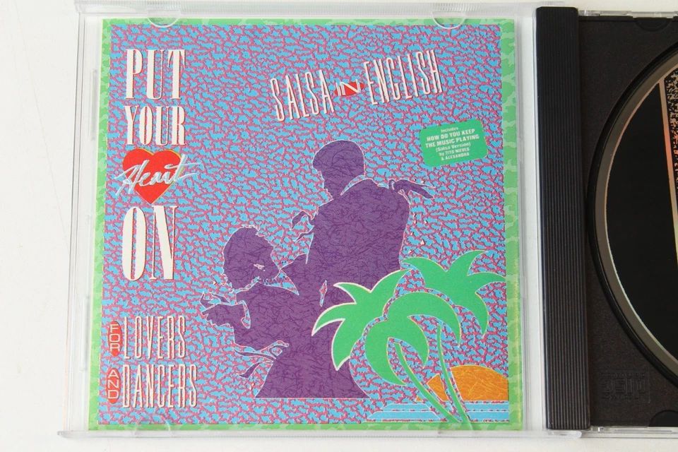 *PUT YOUR HEART ON/ FOR LOVERS AND DANCERS CD 1991 RMM SONY SALSA IN ENGLISH OOP - Image 3 of 4