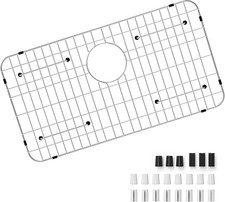 Kitchen Sink Grid and Sink Protectors, 26-1/16" X 14-1/16" Stainless Steel Mater
