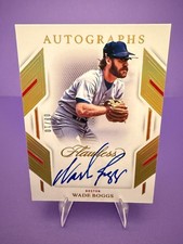 🔥 2023 Panini Flawless Wade Boggs Auto 8/10 FA-WB Red Sox HOF 🔥