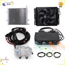 12v Universal Electric Cool Heat Underdash Air Conditionerdc Auto Car Ac Kit