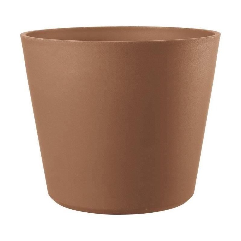 Pot de fleurs Deroma Origin en terre cuite italienne haut de gamme 22L