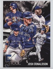2017 Topps Five Tool Topps.com Online Exclusive 5x7 45/49 Josh Donaldson 2f4