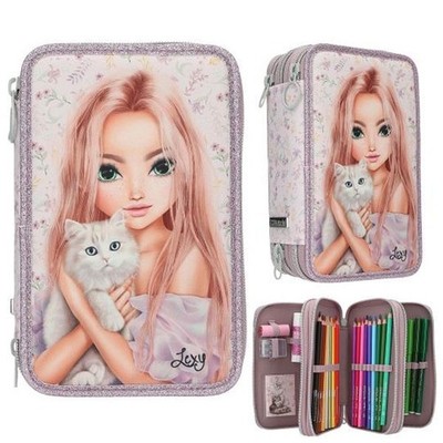 Top Model 3-Fach Federtasche Blooming Kitty