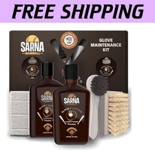 Sarna Pro-Grade Glove Conditioner Kit for Baseball & Softball Gear Care