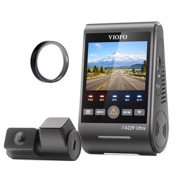 VIOFO A229 Ultra 2CH 2-Kanal Dashcam STARVIS 2 Sensor 4K+4K GPS Parkmodus
