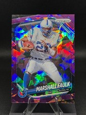 Marshall Faulk 2025 Panini Prizm - Purple Ice /225 #75 Indianapolis Colts