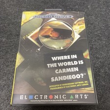 ebay® Auktion 177907142580 | Where in the World is Carmen Sandiego? - Sega Mega Drive Game - CiB - Excellent Thumbnail of ebay® auction 177907142580 | Where in the World is Carmen Sandiego? - Sega Mega Drive Game - CiB - Excellent