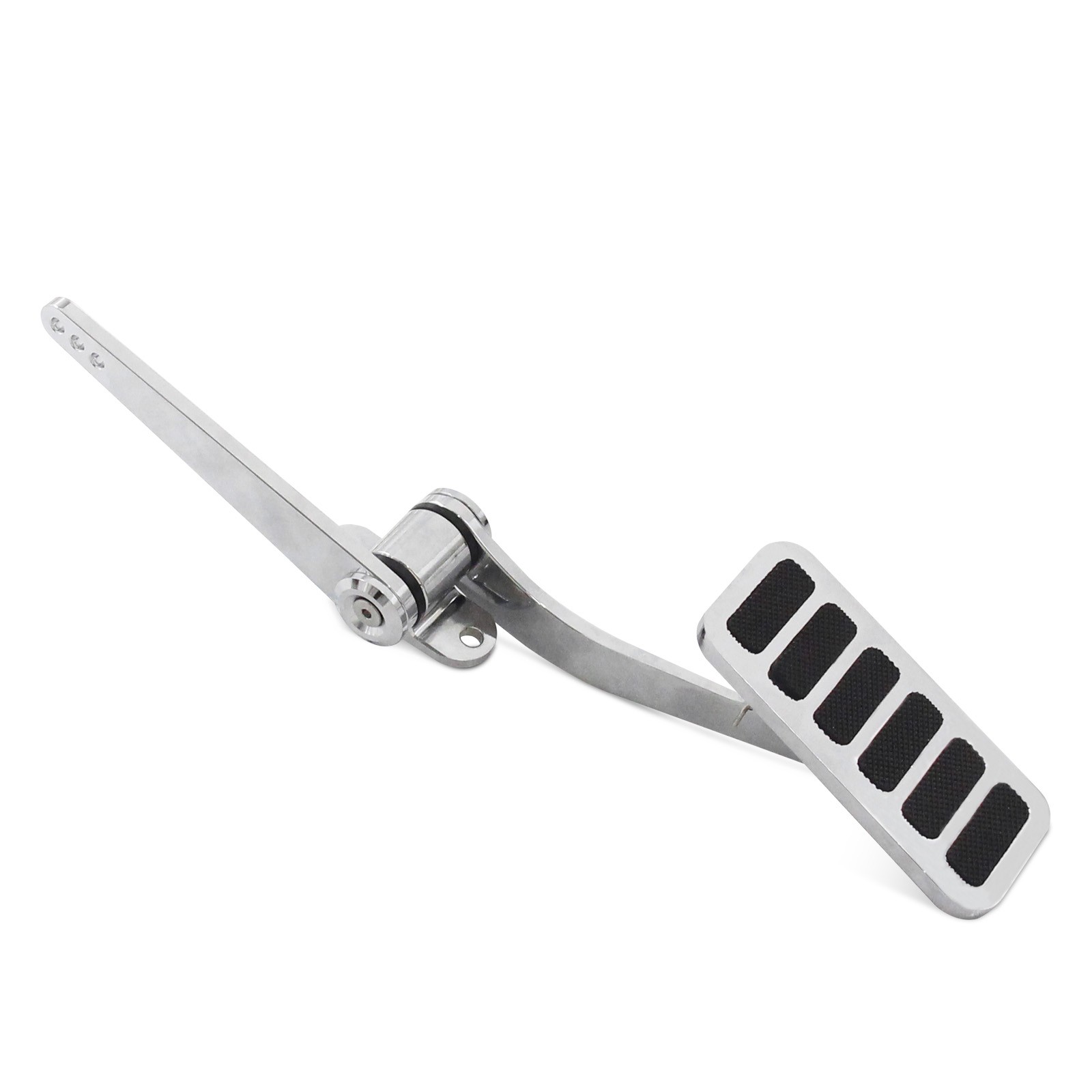 Universal Street Hot Rod Aluminum Gas Pedal + 24" SS Throttle Cable & Spring Set