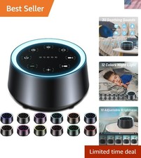 Sleep Sound Machine White Noise Machines with 30 Soothing Sounds 12 Adjustabl...