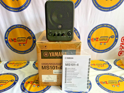 YAMAHA MS101-4 POWERED MONITOR SPEAKER 30W NEW IN  BOX