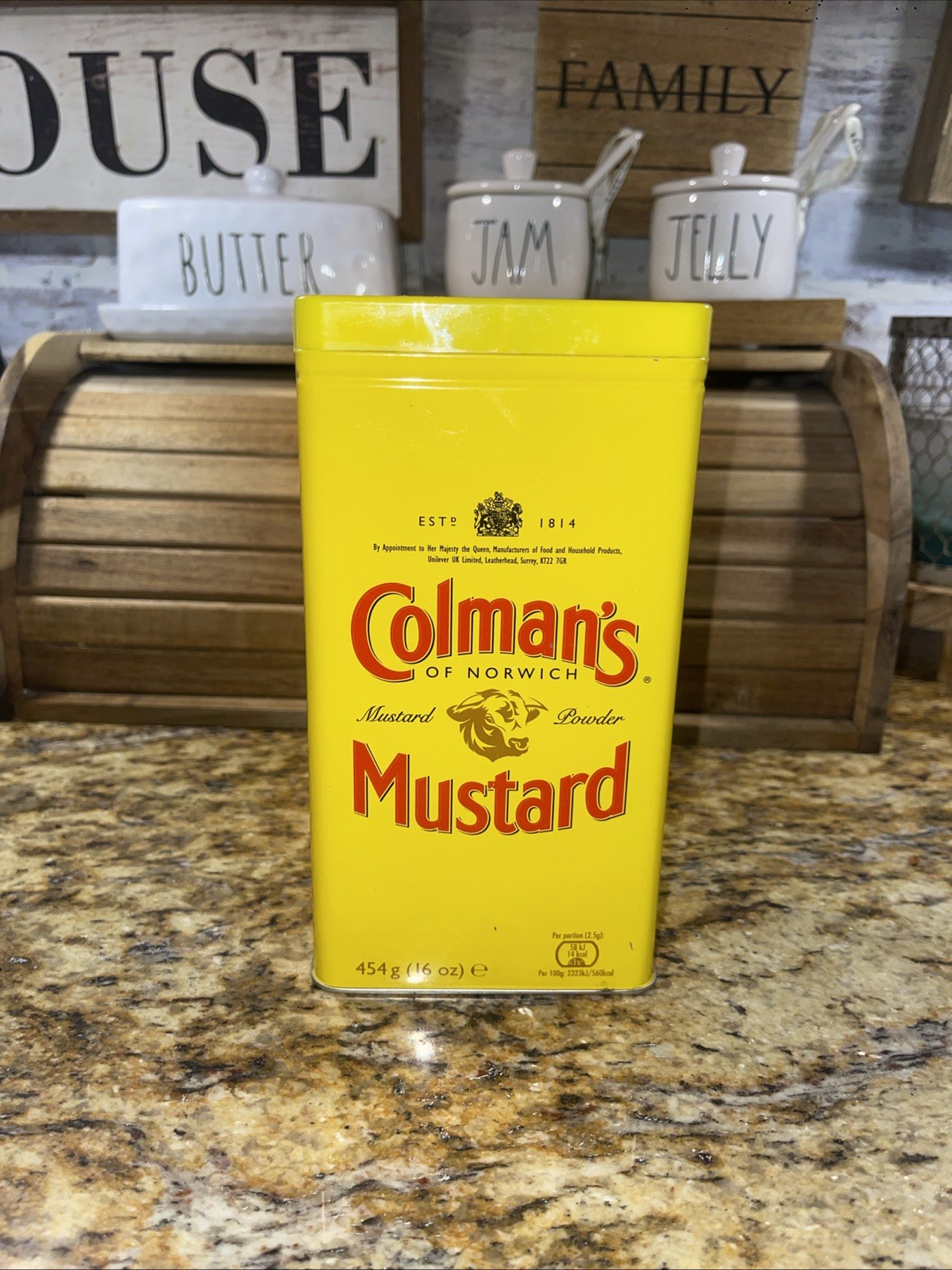 Colman's Mustard Double Superfine Mustard Powder 16 Oz Each