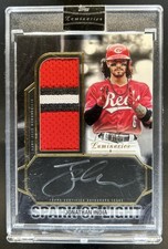 2022 Topps Luminaries Jonathan India Spark of Light Patch Auto #/15 Reds