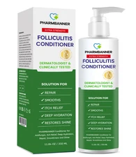 PHARMBANNER Conditioner 11oz for Folliculitis & Seborrheic Dermatitis