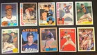 1981 to 1988 Topps Nolan Ryan 10 Card Lot EX/NM Condition