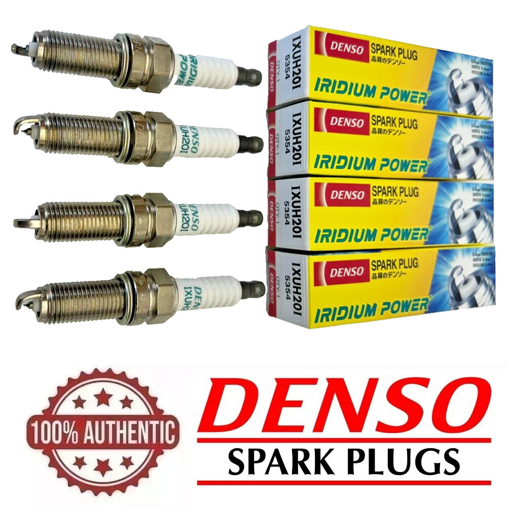 DENSO IRIDIUM POWER Spark Plugs IXUH20I 5354 Set of 4