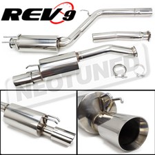 Cb-209 Flowmaxx Stainless Bolt-on Cat-back Race Exhaust Kit For Civic Si 2006-11 Cb-209 Flowmaxx Stainless Bolt-on Cat-back Race Exhaust Kit For Civic Si 2006-11