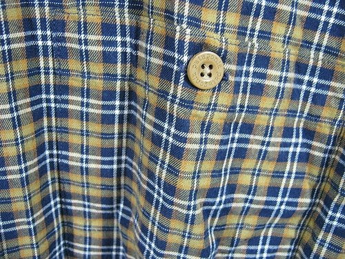Patagonia Mens Organic Cotton Plaid Button Down Casual Shirt Size Medium (MM7) - Picture 3 of 9