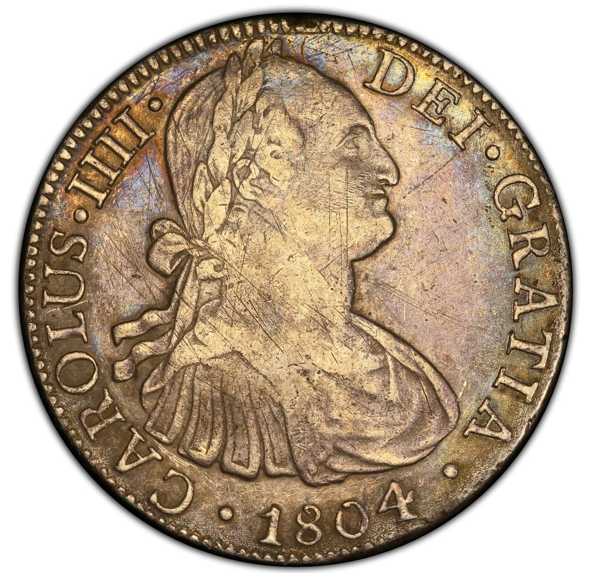 MEXICO 1804 Mo-TH Charles IV 8 Reales - PCGS XF Details | eBay