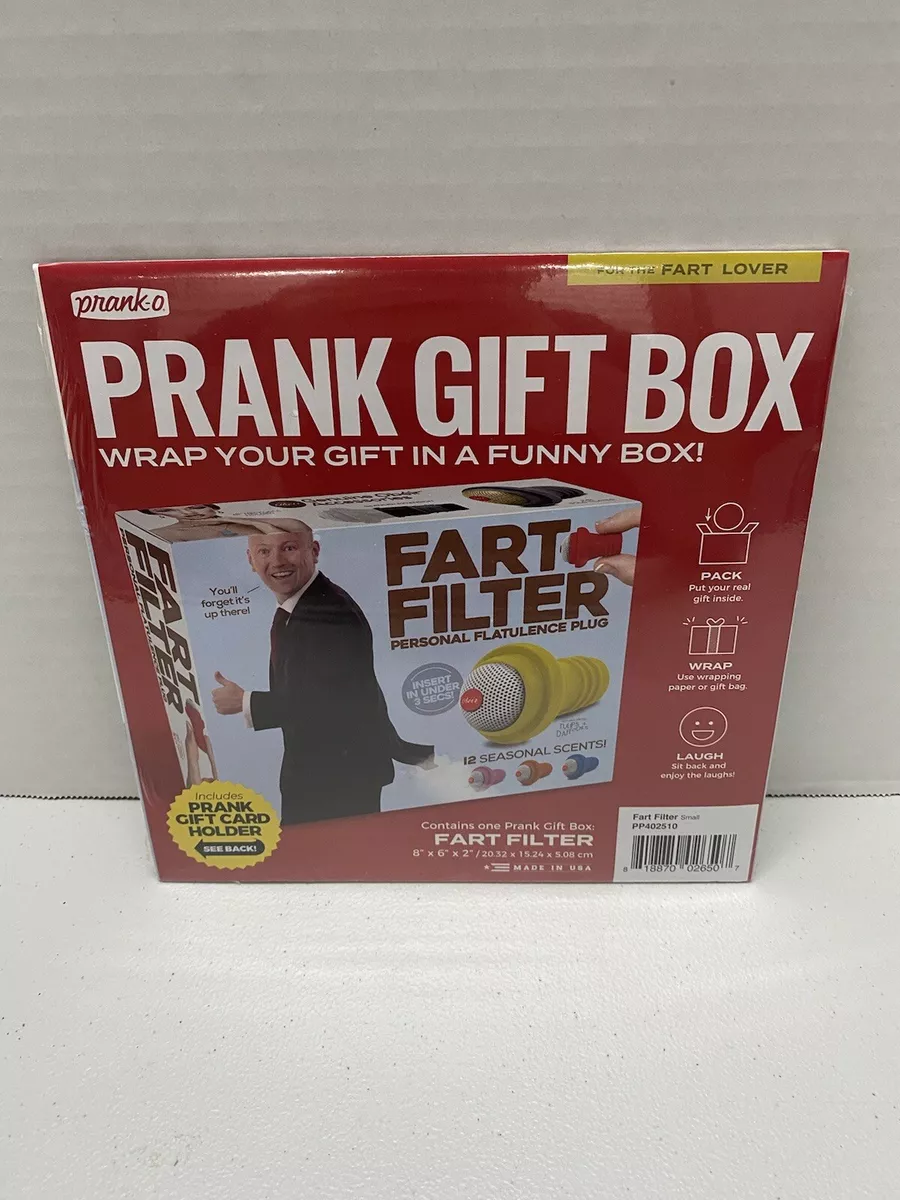 Prank Pack, Fart Filter Prank Gift Box, Wrap Your Real Present in