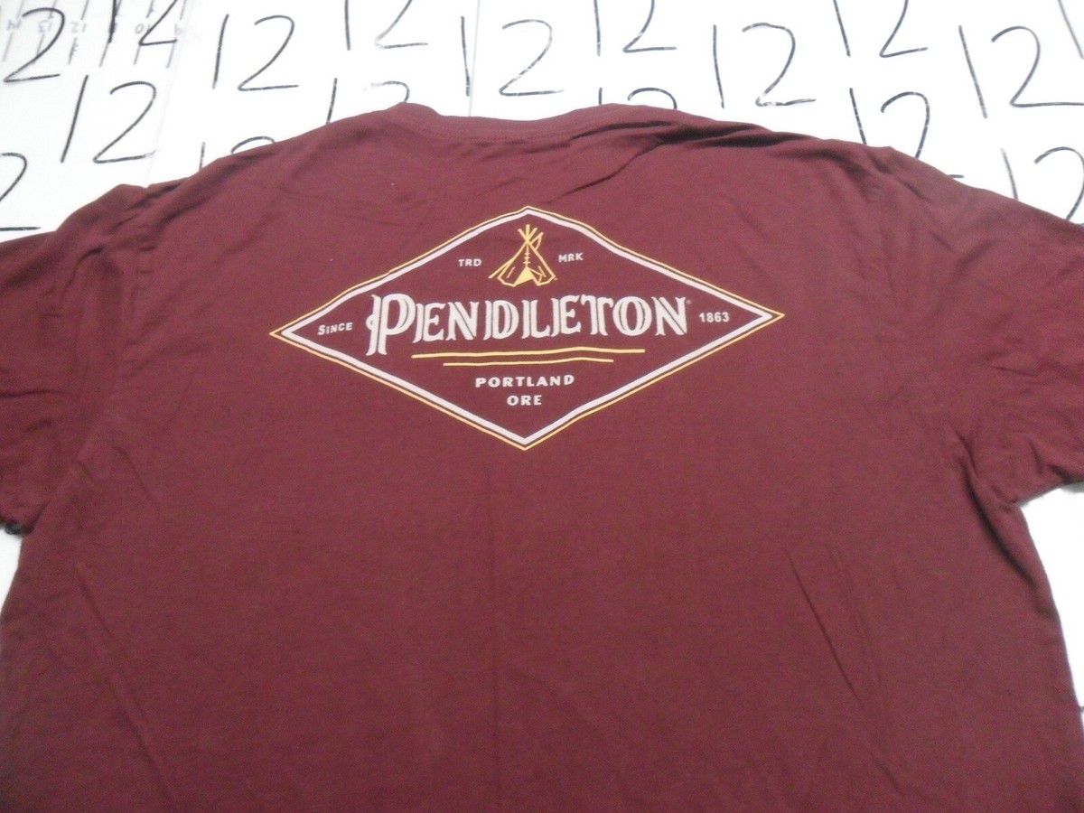 XL Pendleton Portland Ore Teepee tent ￼ Shirt | eBay