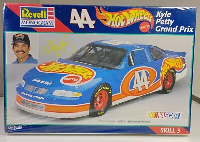 1997 Revell Monogram Hot Wheels #44 Kyle Petty Grand Prix 1:24 Sealed Model Kit 