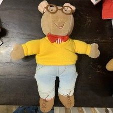 Eden Arthur Aardvark 14" Plush Vintage 1996 PBS Toy doll by Book Character