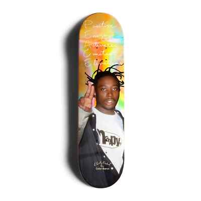 Colorbars x Wu-Tang ODB Old Dirty Bastard P.E.A.C.E. Skateboard Deck